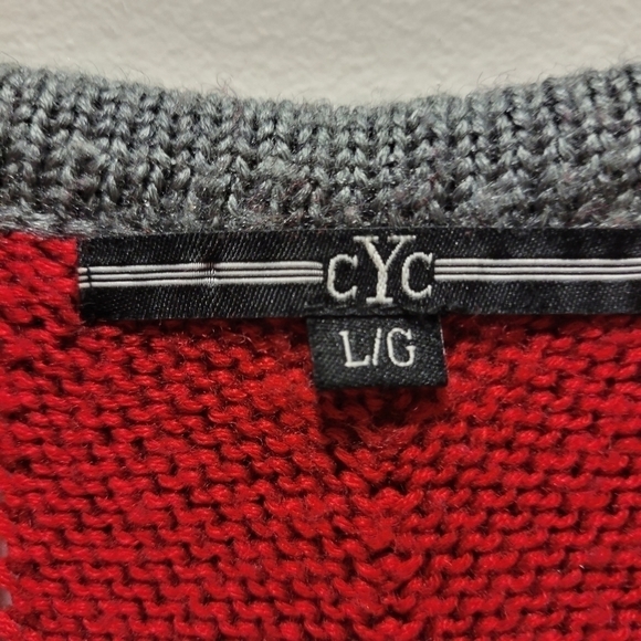 𝅺CYC wool blend V neck long sleeve knit sweater - Picture 6 of 6